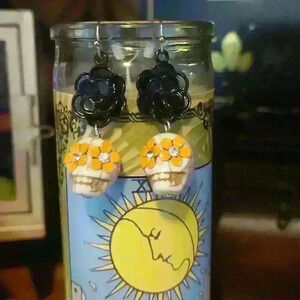 Skull earrings
